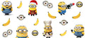 Banana Cartoon Friends UV DTF Cup Wrap for 16oz Libbey Glass KA-12888