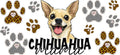 Chihuahua Mama Tumbler Wrap for 16oz Glass KA-12940