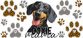 Doxie Mama UV DTF Transfer for 16oz Glass Can KA-12942