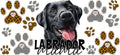 Labrador Mama Glass Can Wrap for 16oz Libbey Glass KA-12953