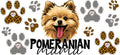 Pomeranian Mama Glass Can Wrap for 16oz Libbey Glass KA-12958