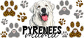 Great Pyrenees Mama Tumbler Wrap for 16oz Glass KA-12960