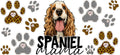 Cocker Spaniel Mama UV DTF Transfer for 16oz Glass Can KA-12967