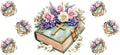 Floral Christian Bible Tumbler Wrap for 16oz Glass KA-12979