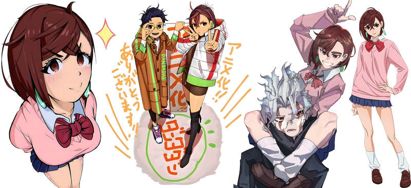 Supernatural Anime Characters UV DTF Transfer for 16oz Glass Can KA-13001