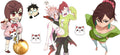 Supernatural Anime Characters UV DTF Transfer for 16oz Glass Can KA-13004
