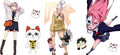 Supernatural Anime Characters UV DTF Transfer for 16oz Glass Can KA-13011
