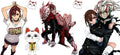 Supernatural Anime Characters UV DTF Transfer for 16oz Glass Can KA-13012
