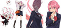 Supernatural Anime Characters UV DTF Transfer for 16oz Glass Can KA-13014