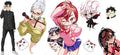 Supernatural Anime Characters UV DTF Transfer for 16oz Glass Can KA-13017