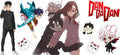Supernatural Anime Characters UV DTF Transfer for 16oz Glass Can KA-13018