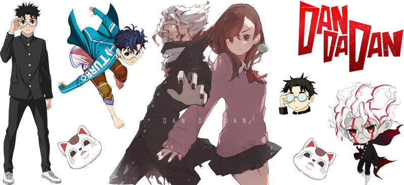 Supernatural Anime Characters UV DTF Transfer for 16oz Glass Can KA-13018