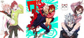 Supernatural Anime Characters UV DTF Transfer for 16oz Glass Can KA-13022