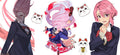 Supernatural Anime Characters UV DTF Transfer for 16oz Glass Can KA-13025