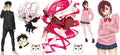 Supernatural Anime Characters UV DTF Transfer for 16oz Glass Can KA-13028