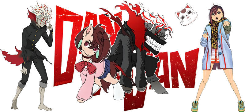 Supernatural Anime Characters UV DTF Transfer for 16oz Glass Can KA-13031