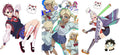 Supernatural Anime Characters UV DTF Transfer for 16oz Glass Can KA-13035