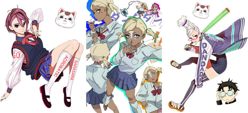 Supernatural Anime Characters UV DTF Transfer for 16oz Glass Can KA-13035