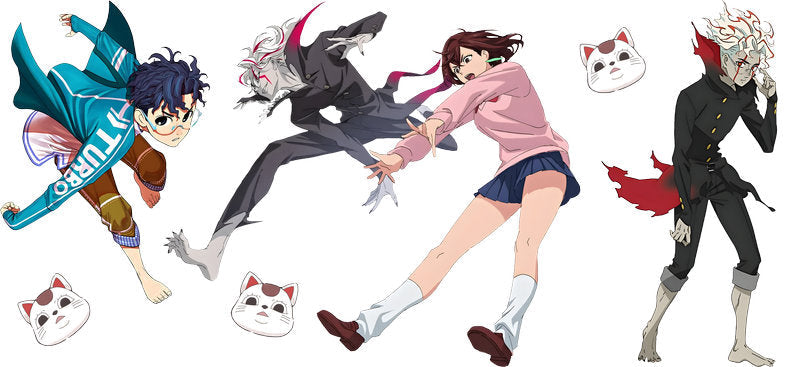 Supernatural Anime Characters UV DTF Transfer for 16oz Glass Can KA-13036