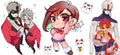Supernatural Anime Characters UV DTF Transfer for 16oz Glass Can KA-13041