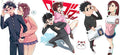 Supernatural Anime Characters UV DTF Transfer for 16oz Glass Can KA-13042