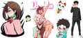 Supernatural Anime Characters UV DTF Transfer for 16oz Glass Can KA-13045