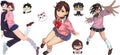 Supernatural Anime Characters UV DTF Transfer for 16oz Glass Can KA-13052