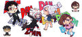 Supernatural Anime Characters UV DTF Transfer for 16oz Glass Can KA-13053