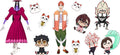 Supernatural Anime Characters UV DTF Transfer for 16oz Glass Can KA-13058