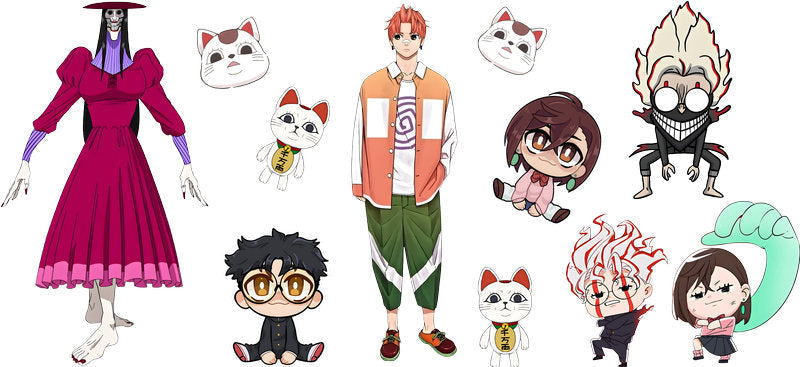 Supernatural Anime Characters UV DTF Transfer for 16oz Glass Can KA-13058