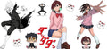Supernatural Anime Characters UV DTF Transfer for 16oz Glass Can KA-13066