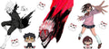 Supernatural Anime Characters UV DTF Transfer for 16oz Glass Can KA-13067