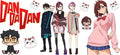 Supernatural Anime Characters UV DTF Transfer for 16oz Glass Can KA-13069