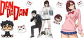 Supernatural Anime Characters UV DTF Transfer for 16oz Glass Can KA-13070