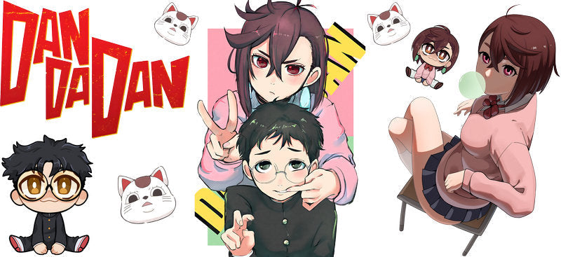 Supernatural Anime Characters UV DTF Transfer for 16oz Glass Can KA-13072