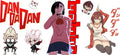Supernatural Anime Characters UV DTF Transfer for 16oz Glass Can KA-13075