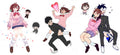 Supernatural Anime Characters UV DTF Transfer for 16oz Glass Can KA-13083