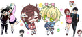 Supernatural Anime Characters UV DTF Transfer for 16oz Glass Can KA-13086