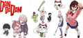 Supernatural Anime Characters UV DTF Transfer for 16oz Glass Can KA-13089