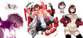 Supernatural Anime Characters UV DTF Transfer for 16oz Glass Can KA-13094