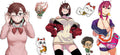 Supernatural Anime Characters UV DTF Transfer for 16oz Glass Can KA-13099