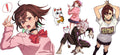 Supernatural Anime Characters UV DTF Transfer for 16oz Glass Can KA-13100