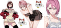 Supernatural Anime Characters UV DTF Transfer for 16oz Glass Can KA-13101