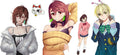 Supernatural Anime Characters UV DTF Transfer for 16oz Glass Can KA-13106